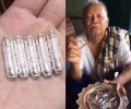 阿贊白礦 純銀經文符管